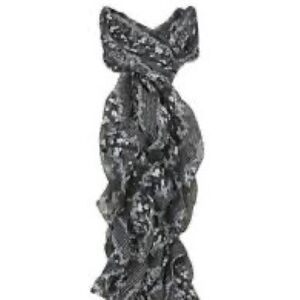American Eagle like new black and white scarf